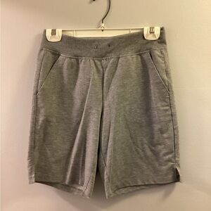 Athletic Works gray pull on elastic waist shorts Woman’s XS (0-2)